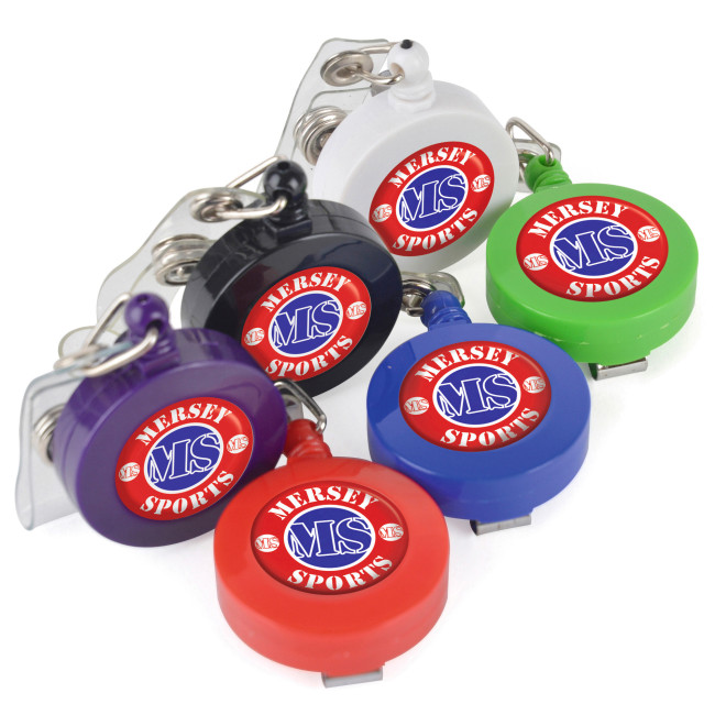 Promotional Domed Ski Pass Holder - Image 1