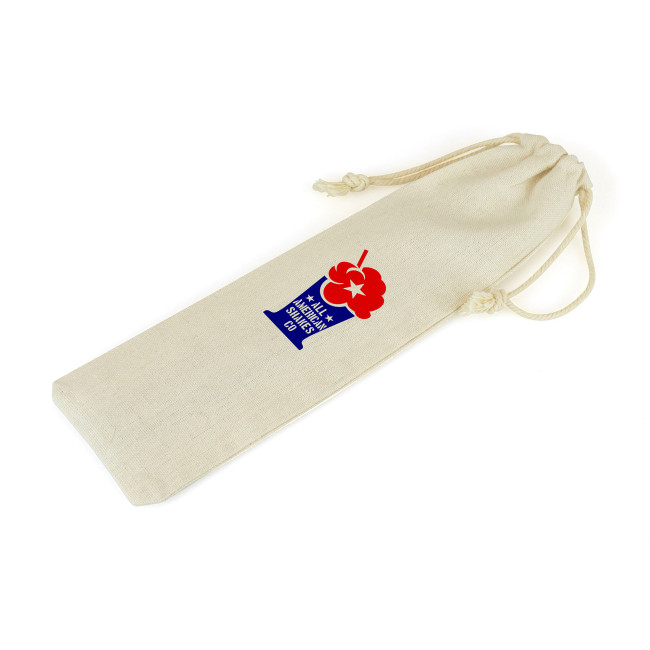 Promotional Cotton Straw Pouch