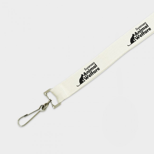 Promotional Green & Good Plant Fibre Deluxe Lanyard 20mm - Sustainable