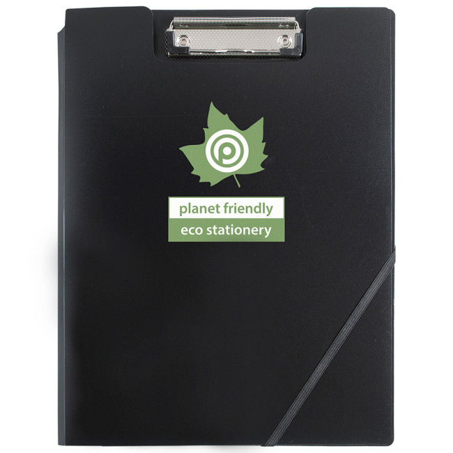 Promotional Eco-Eco A4 50% Recycled Clipboard Folder - Image 1