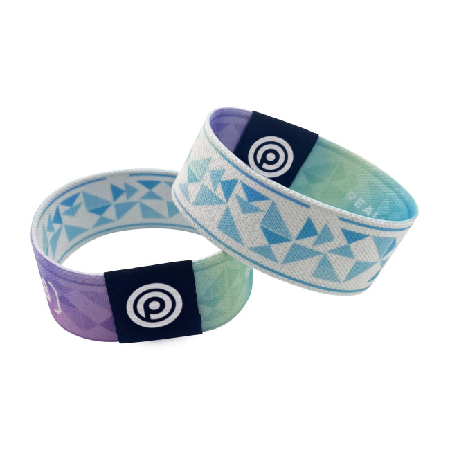 Promotional Elastic Fabric Wristband - Image 2