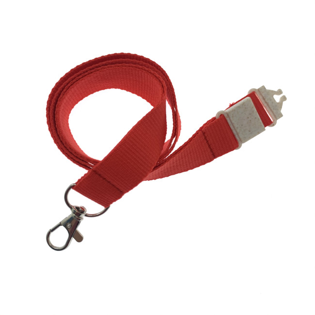 Promotional 20mm Flat Recycled PET Lanyard - Image 2