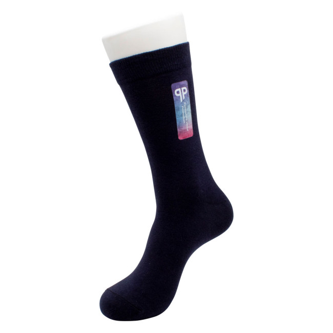 Promotional Transfer Print Cotton Socks - Image 3