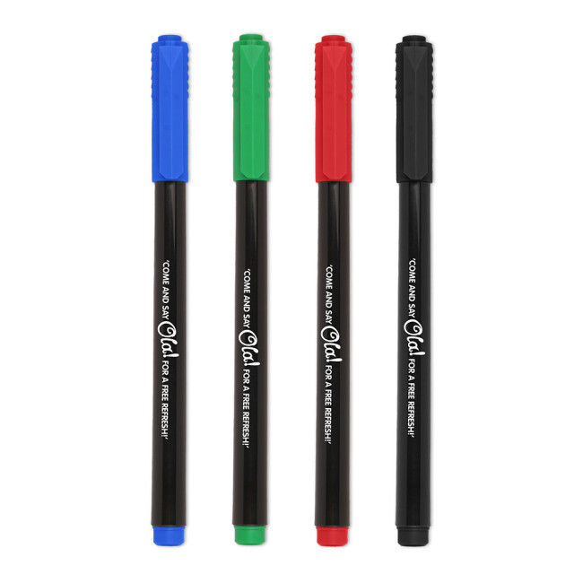 Promotional Slim Permanent Fine Liner Marker - Image 1