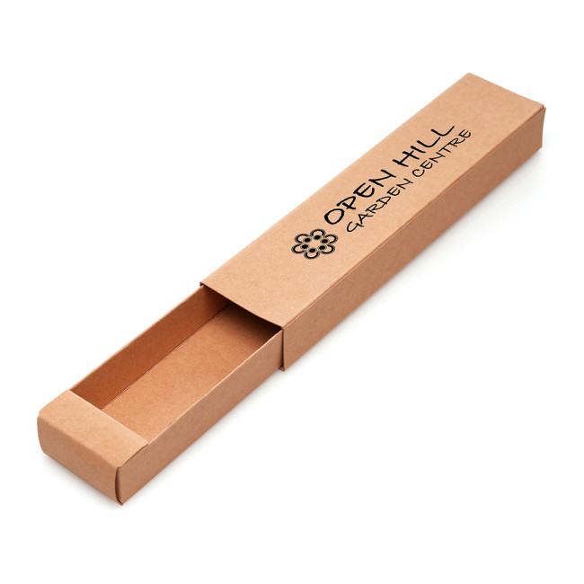 Promotional Natural Kraft Slide Out Box