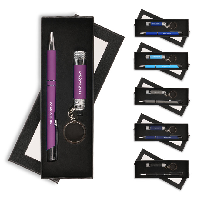 Promotional Lumi Torch and Pen Set - Image 1