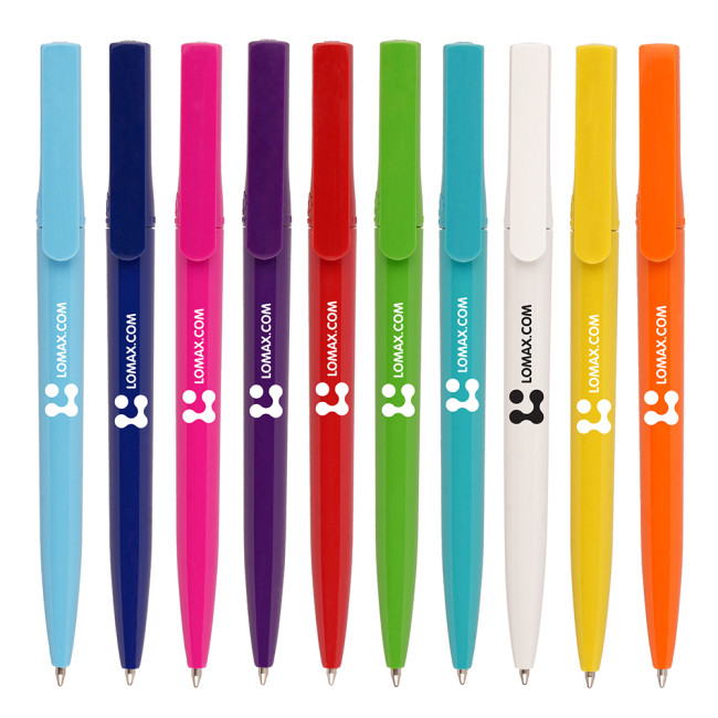 Promotional Surfer PET Ball Pen (Solid) - Image 1