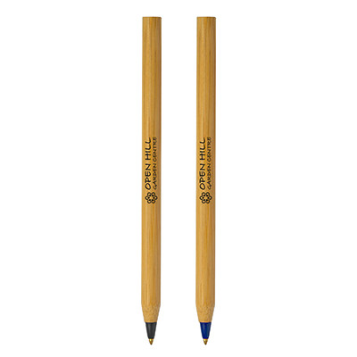 Promotional Bamboo Basic Ball Pen - Image 1