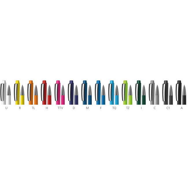 Promotional Zeno High Gloss MM Ball Pen - Image 2