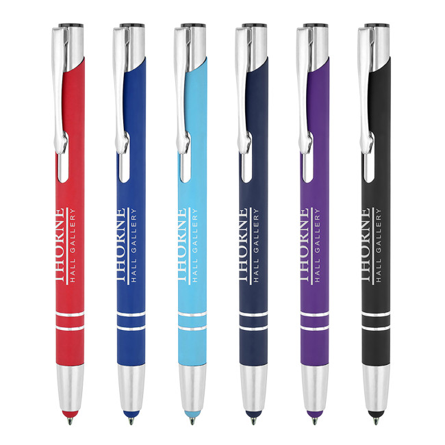 Promotional Beck Soft Stylus Ball Pen - Image 1