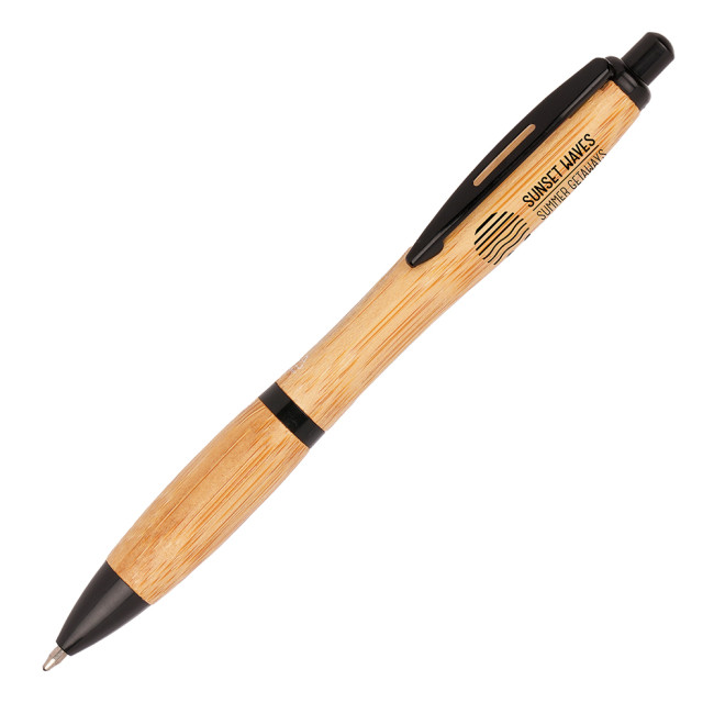 Promotional Shanghai Bamboo Ball Pen - Image 2