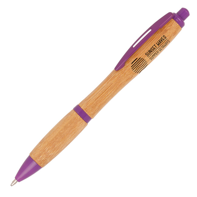 Promotional Shanghai Bamboo Ball Pen - Image 4