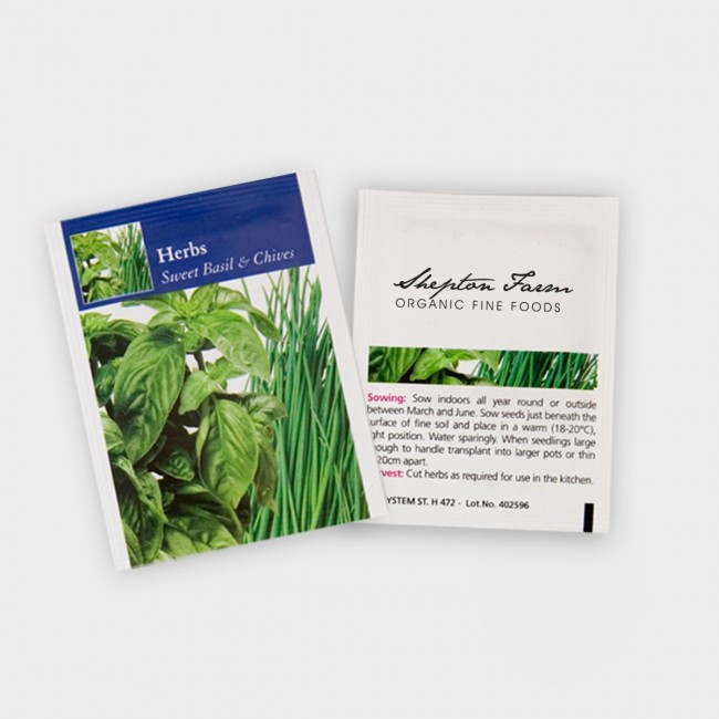 Promotional Green & Good Standard Seed Packet - Image 4