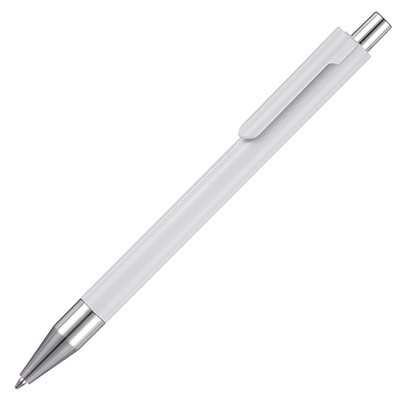 Promotional Cayman Solid White Ball Pen