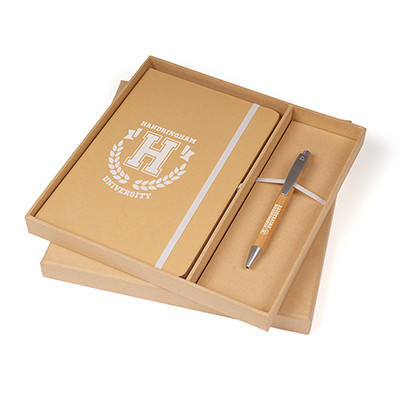 Promotional Nature Notebook and Pen Set Box - Image 2