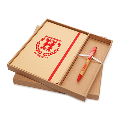 Promotional Nature Notebook and Pen Set Box - Image 3