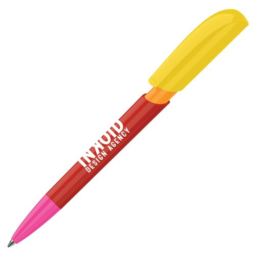 Promotional Push High Gloss Ball Pen - Image 1