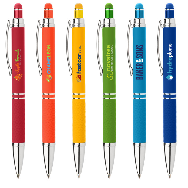 Promotional Phoenix Softy Brights Gel Stylus Pen