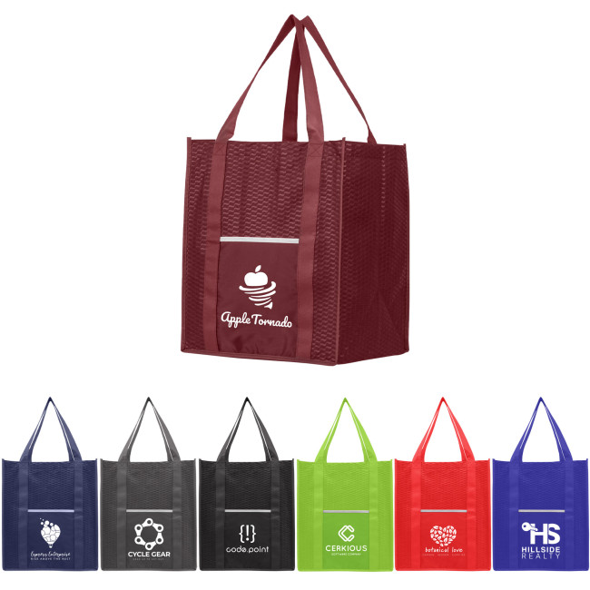 Promotional North Park Deluxe Non-Woven Shopping Tote Bag