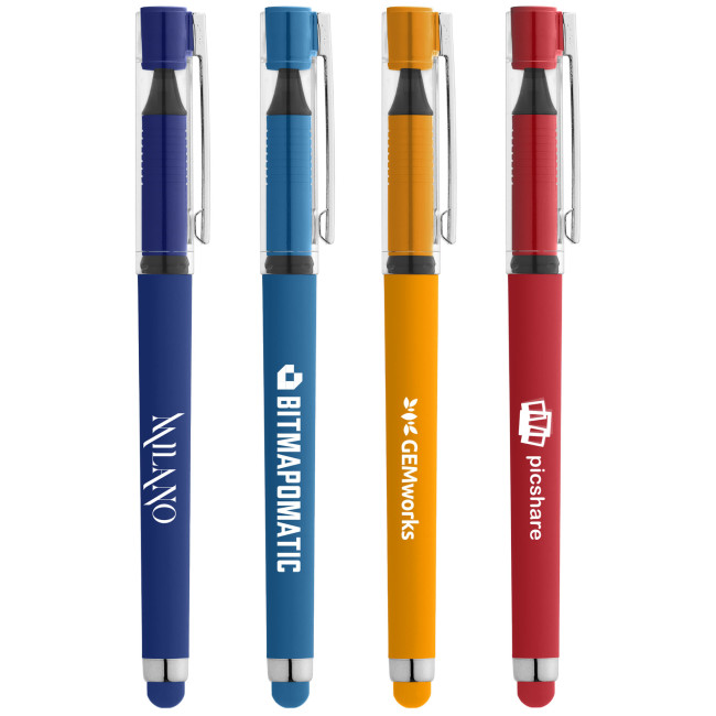 Promotional Kappa Softy Brights Gel Stylus Pen