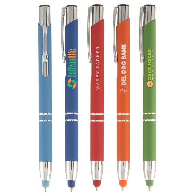 Promotional Crosby Softy Bottom Stylus Pen