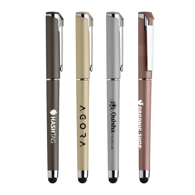 Promotional Islander Softy Metallic Stylus Pen