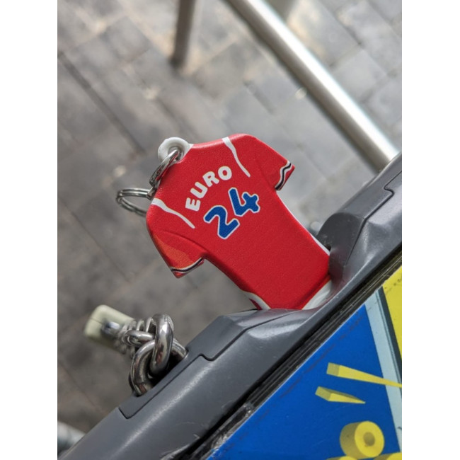 Promotional Shirt Shaped Trolley Stick Keyring - Image 7