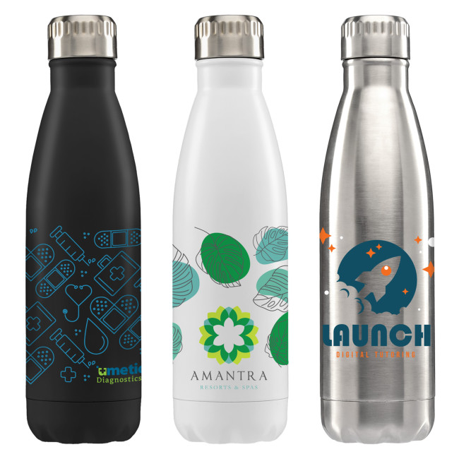 Promotional Ibiza Double-Wall Stainless Bottle 500ml