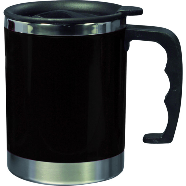 Promotional Stainless Steel Mug 400ml - Image 2