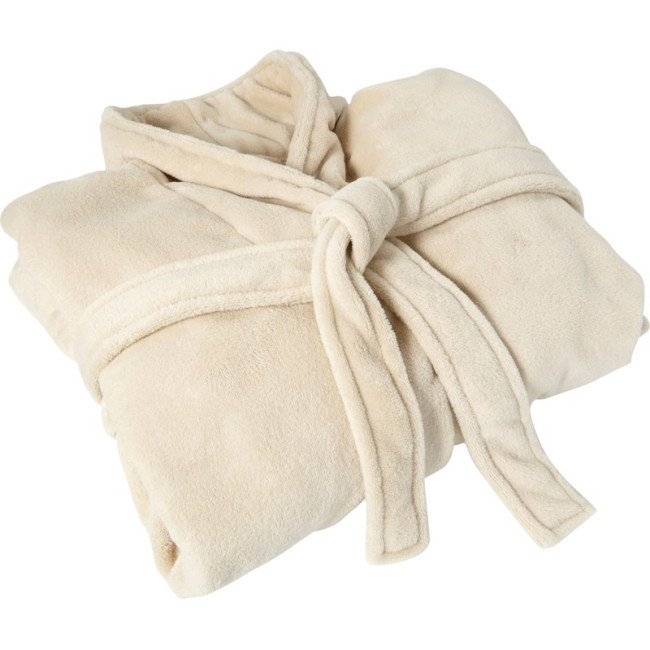 Promotional Fleece Bathrobe - Image 2