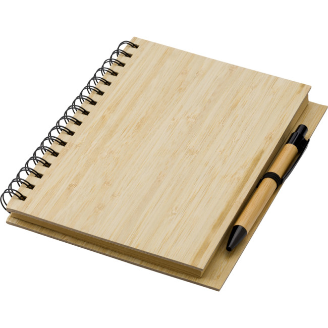 Promotional Bamboo A5 Notebook - Image 1