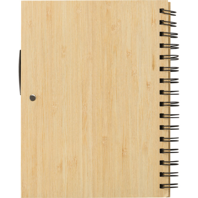 Promotional Bamboo A5 Notebook - Image 4