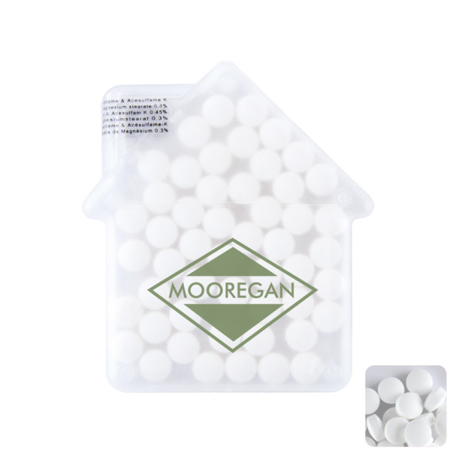 Promotional House Mint Card With Sugar Free Mints - Image 2