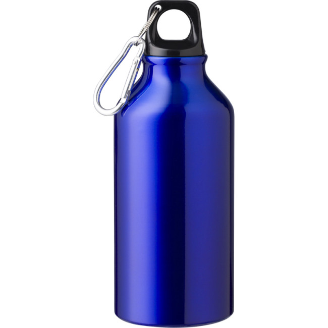 Promotional Recycled Aluminium Single Walled Bottle 400ml - Image 6