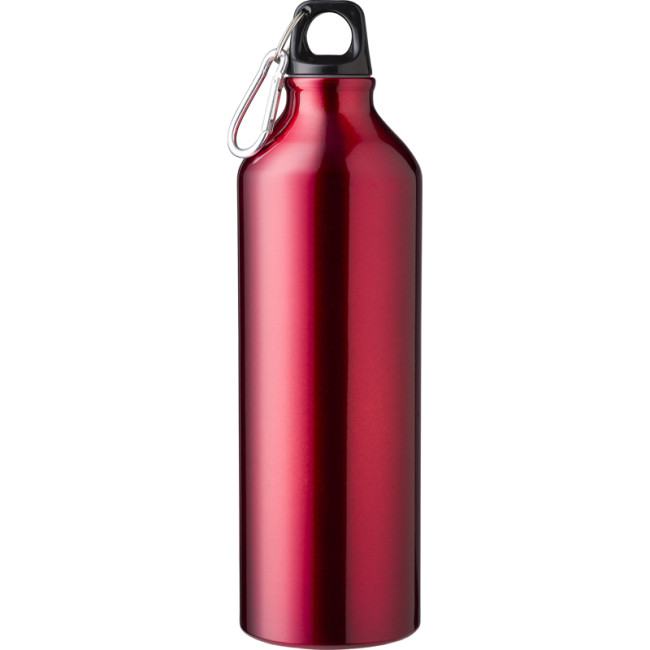 Promotional Recycled Aluminium Single Walled Bottle 750ml - Image 2