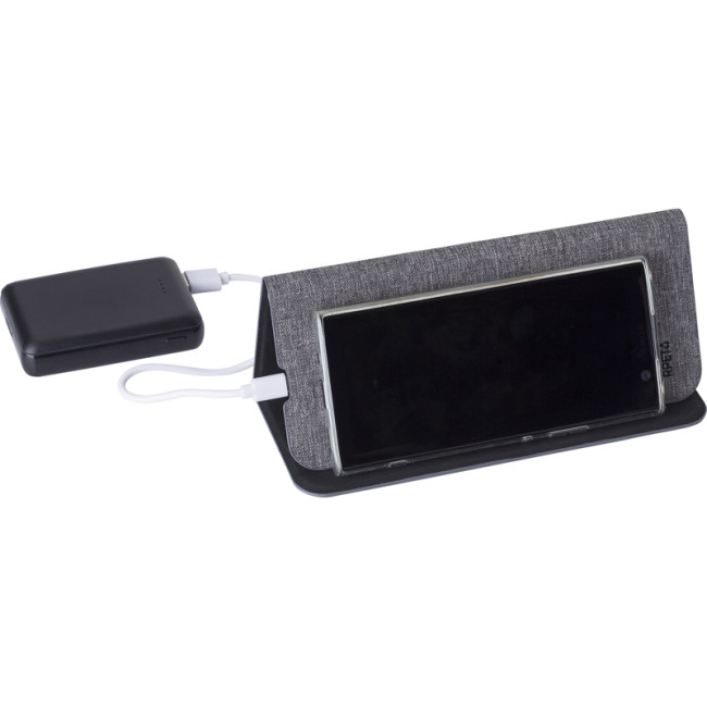 Promotional Rpet Wireless Charger Mouse Mat/Phone Stand - Image 1