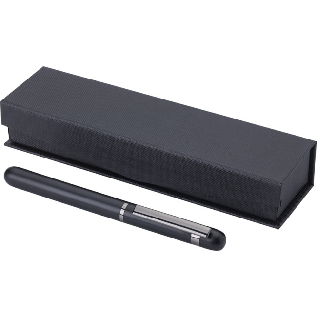 Promotional Aluminium Rollerball Pen - Image 1