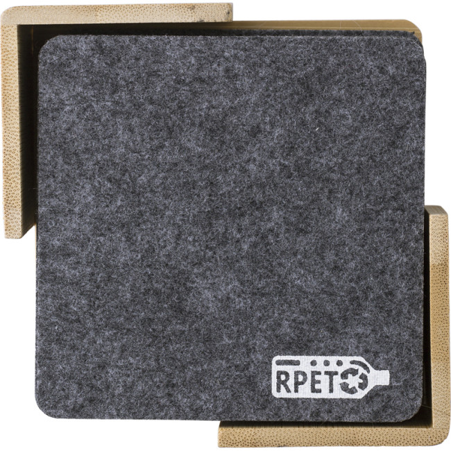 Promotional Rpet Coaster Set - Image 3