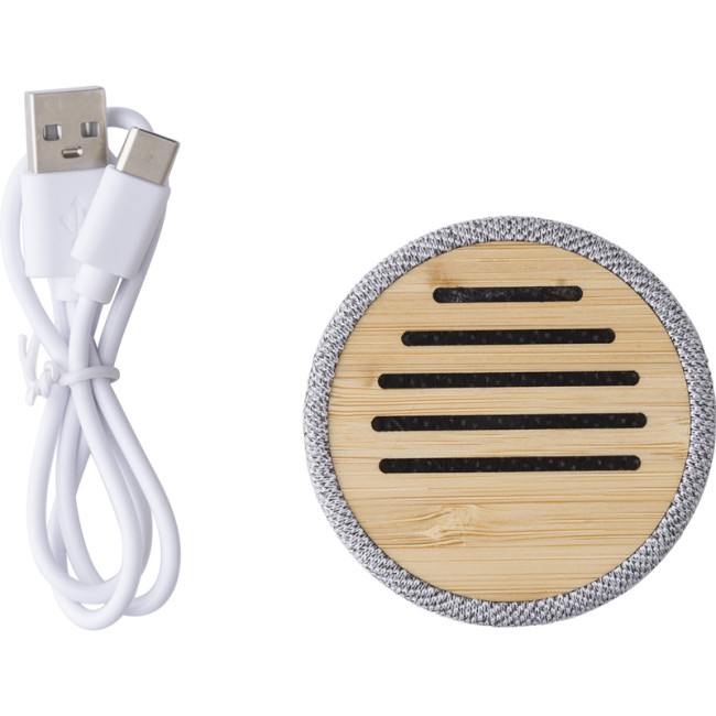 Promotional Bamboo Speaker - Image 1