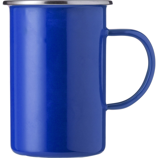 Promotional Enamelled Steel Mug 550ml - Image 5