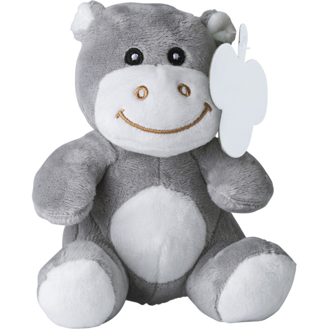 Promotional Plush Toy Hippo - Image 1