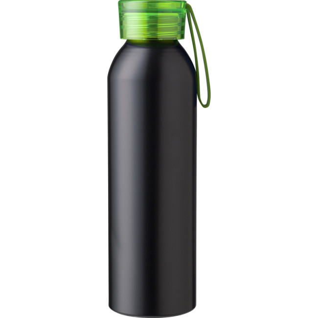 Promotional Recycled Aluminium Single Walled Bottle 650ml - Image 1