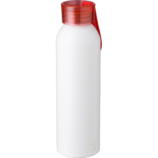 Promotional Mimosa Recycled Aluminium Single Walled Bottle 650ml - Image 1