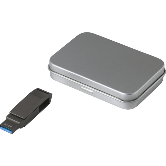 Promotional USB Stick With Metal Case - Image 1