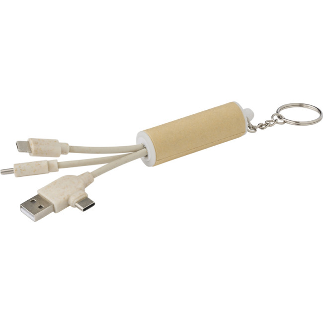 Promotional USB Charger Keyring - Image 2