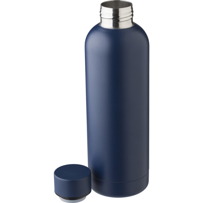 Promotional Alasia Recycled Stainless Steel Double Walled Bottle 500ml - Image 3