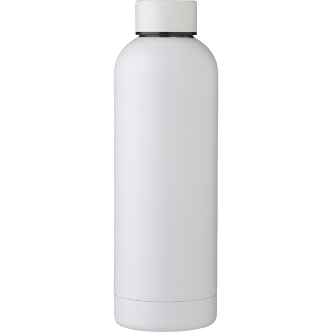 Promotional Alasia Recycled Stainless Steel Double Walled Bottle 500ml - Image 6