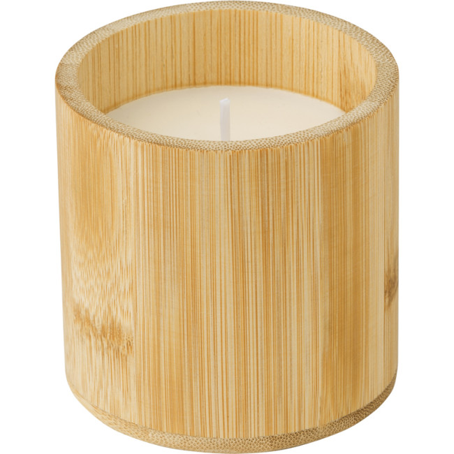 Promotional Bamboo Candle 30 Hours - Image 1