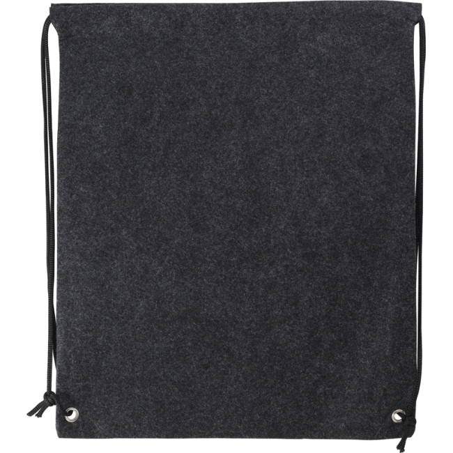 Promotional Rpet Felt Drawstring Backpack - Image 3