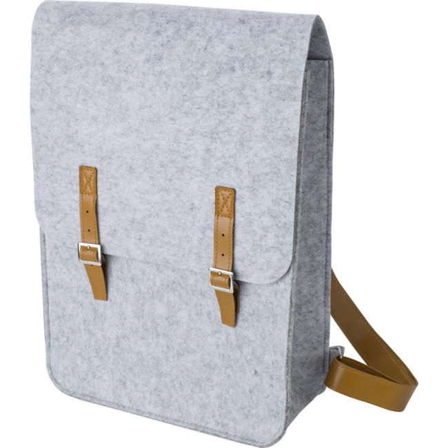 Promotional Rpet Felt Backpack - Image 1